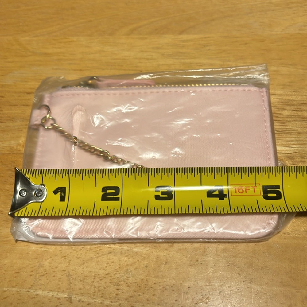 Pink Lily On My Way Out Mini Keychain Wallet - Picture 4 of 5
